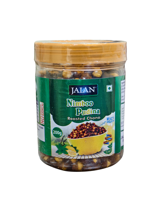 Nimbu Pudina Flavoured Roasted Chana Jar